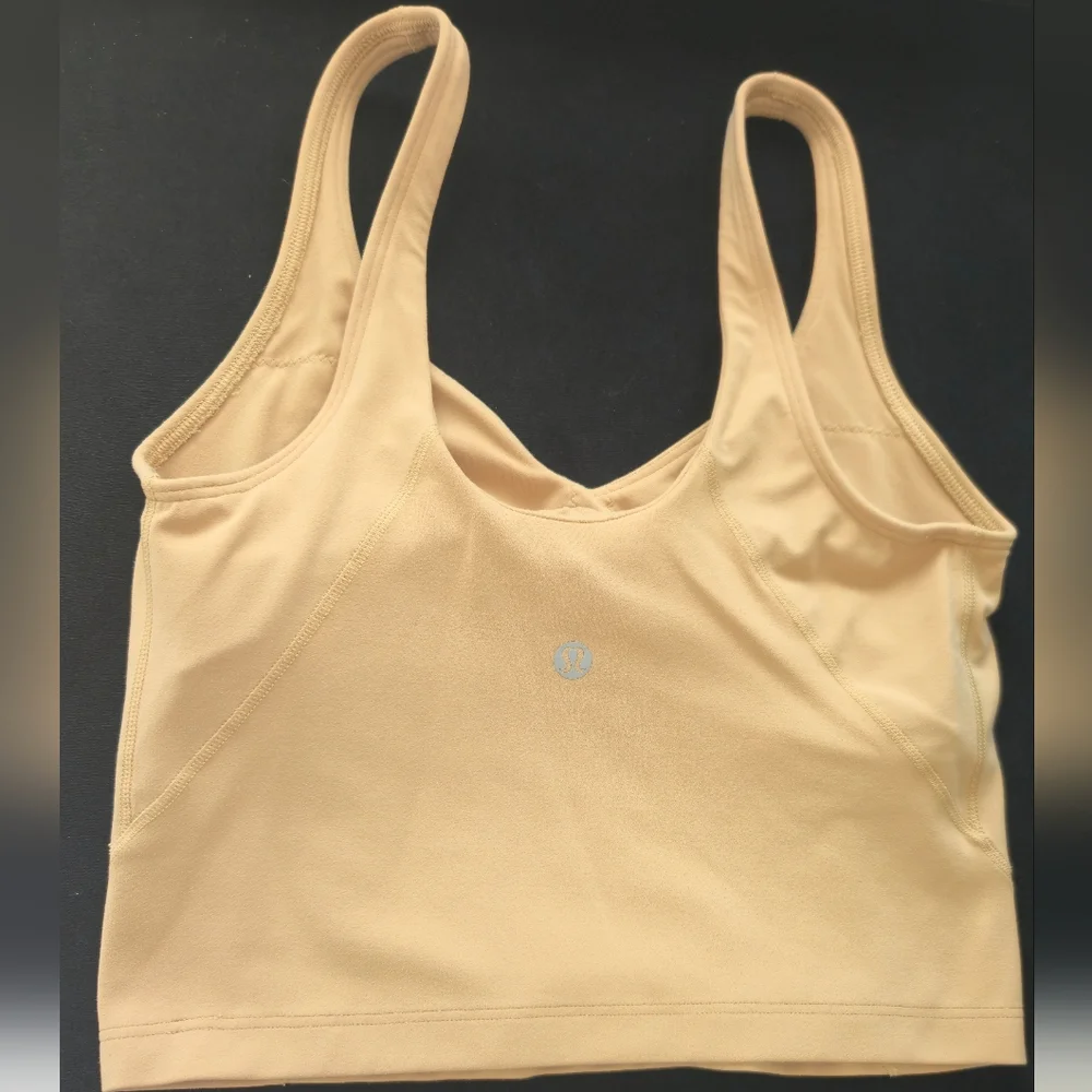 Lululemon Athletica Beige Tank Top